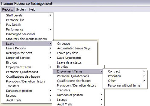 Payroll Reports